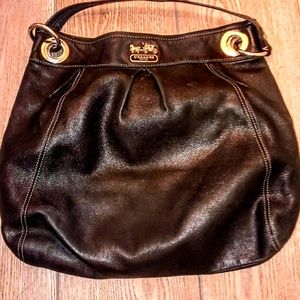 Coach black purse (genuine leather)